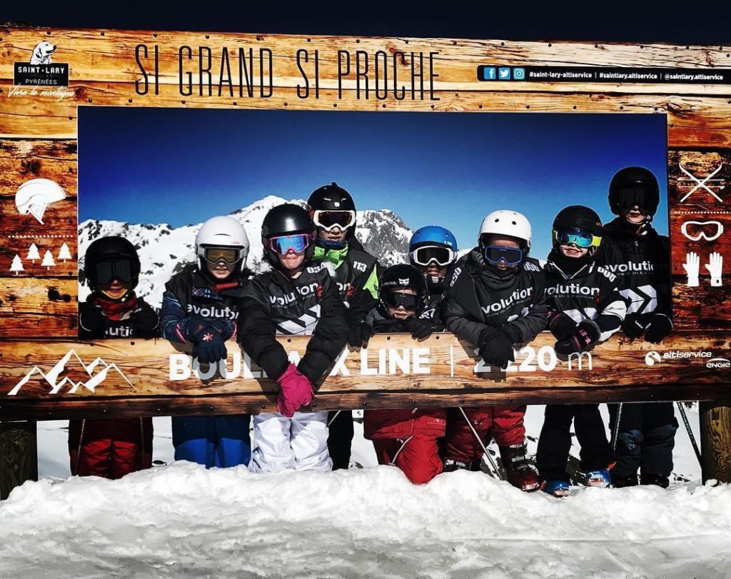 cours ski enfants saint lary