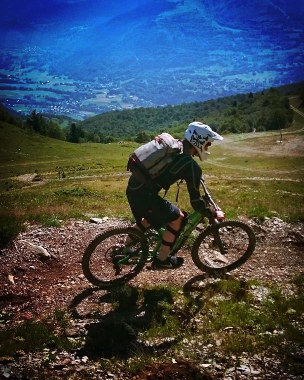 bike park St Lary VTT descente Evolution 2