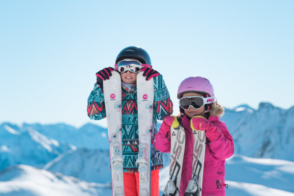 enfants cours de ski saint lary