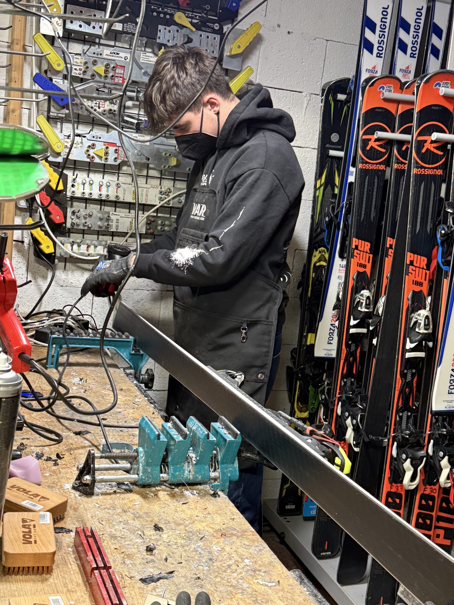 atelier ski saint lary evo2 store