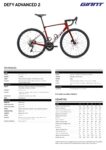 LOCATION VÉLO ROUTE "Giant defy advanced 2" (2024/2025) – Image 5