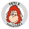 yeti 3 médaille badge officiel evolution 2 saint lary école de ski