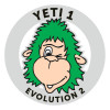 yeti 1 médaille badge officiel evolution 2 saint lary école de ski