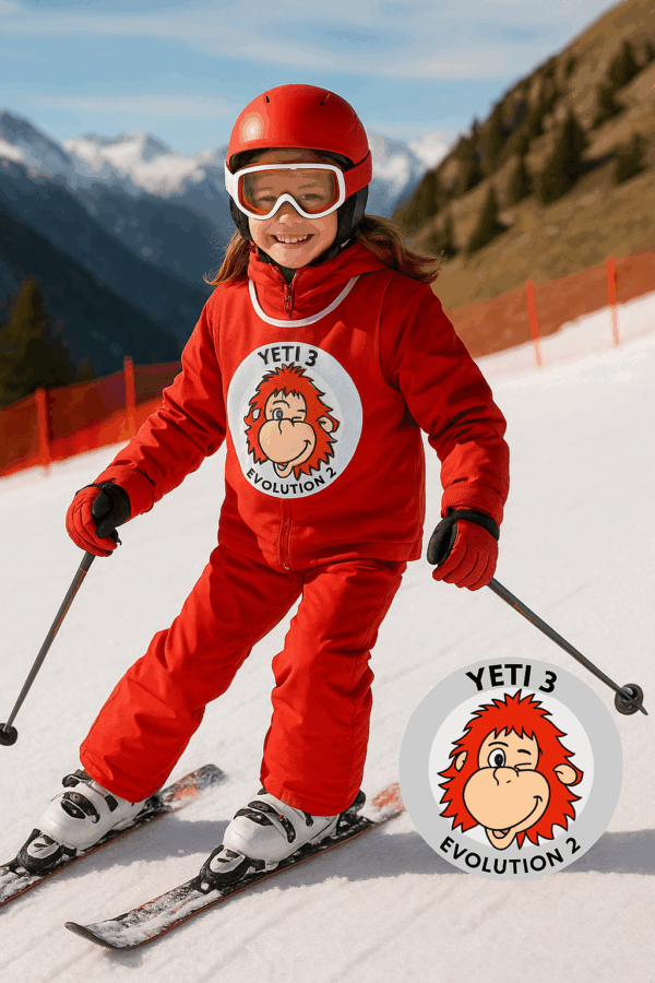 yeti 3 evolution 2 Saint Lary yeti academy cours de ski collectif enfant