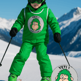 yeti 1 : niveau de ski, médaille école de ski evolution2 saint lary