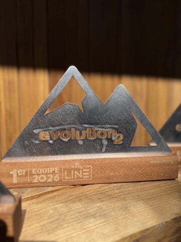 trophée evo2 line Saint lary Evolution 2